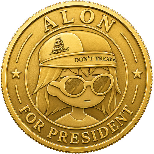 Gold coin back